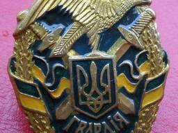 Нагрудний знак Національна гвардія з орлом
