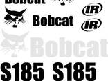 Наклейка, стикер, декали, логотип bobcat бобкет, бобкэт, боб - фото 2