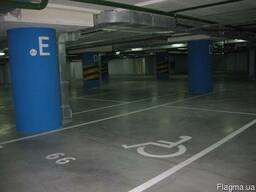 Нанесение дорожной разметки. Дорожная разметка на парковках