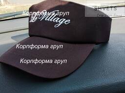Нанесення логотипа на кепки, лого для кепки, вишивка на кепці