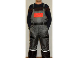 Напівкомбінезон утеплений, сірий