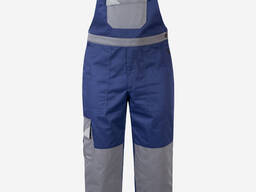 Напівкомбінезон антистатичний темно-синій/сірий