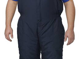 Напівкомбінезон синій утепленний