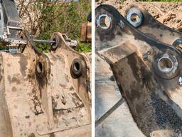 Відновлення отворів спецтехніки - розточування і наплавка, втулки і пальці