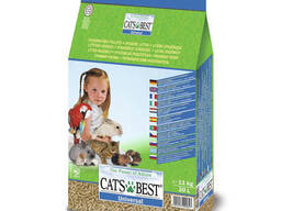 Наполнитель для кошачьего туалета Cat's Best Universal Древесный 22 кг (40. ..