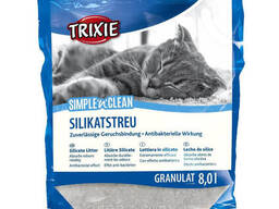 Наполнитель для кошачьего туалета Trixie SimplenClean Силикагелевый впитывающий 3.6 кг. ..