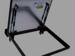 Напольные люки невидимки под плитку на газовых амортизаторах