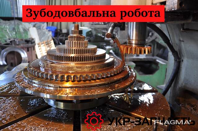 Нарізка зуба, зубофрезерна та зубодовбальна робота