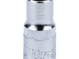 Насадка шестигранная короткая 1/4" 6мм CrV Ultra (6060062)