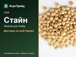 Насіння сої Стайн для посіву — доставка по Україні