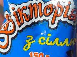 Насіння соняшнику смажене фасоване "Вікторія" семечки жареные