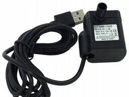Насос погружной для воды USB-1020, 5В 1-3W IP68 200 L/h для фонтана