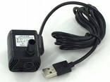 Насос погружной для воды USB-1020, 5В 1-3W IP68 200 L/h для фонтана - фото 2