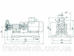Насос Varna 25 QYB-2SS газо-жидкостный самовсасывающий