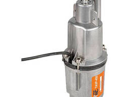 Насос вибрационный 0.25кВт, H 75м, Q 18л/мин, 100мм, 10м кабеля, верхний забор