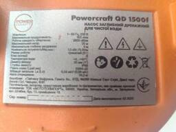 Насос занурювальний дренажний для чистої води Powercraft QD 1500f (ситко) 227426 :...
