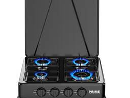 Настольная газовая плита PRIME Technics PGK 407 CB, Гарантия, 4 конфорки