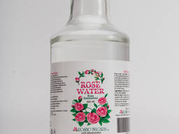 Натуральная розовая вода гидролат в стекле Rosa damascena 250 мл из Болгарии