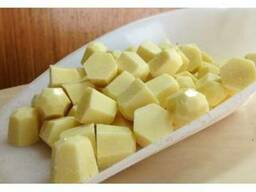 Натуральный белый шоколад в виде диамантов