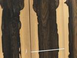 Натуральный шпон Зирикоте Logs - 0,6 мм 2,10 м /10 см - фото 1