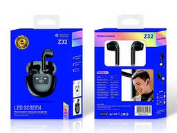 Навушники Double з кейсом та LED індикатором заряду Bluetooth Wireless Earbuds Z32