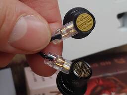 Наушники ND DTS 2pin Hi Fi Съемные Чистый Детальный Звук Микроф Новые