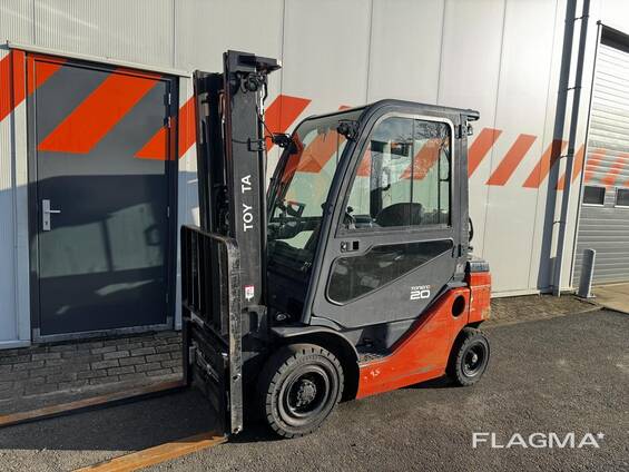 Навантажувач вилковий 2т. Toyota 06-8FG20F 2021 року 3714 мотогодин