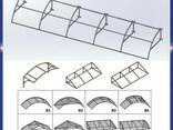 Навес над балконом. Светопрозрачный навес для балкона - фото 2