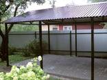 Навесы различных видов - фото 2
