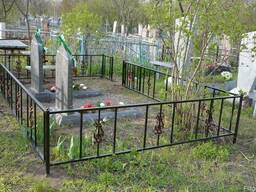 Недорого, оградки ритуальные сварные. Броневик Днепр.
