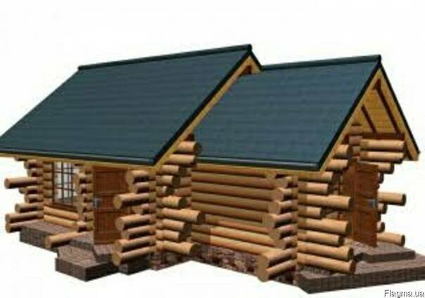 Недорогой деревянный дом 75 м2 – 115 000 грн.