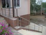 Нержавеющие перила Запорожье - фото 2