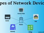 Network access device - 2хRJ-45 86*58*16(27)мм пристрій доступу до мережі - фото 1