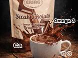 New. Hot Chocolate горячий шоколад Омега-3, Са, витамин D3 Ersağ 4045 - фото 1