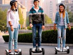 Ninebot mini Minirobot, гироскутер, гироборд с ручкой 700 Вт Xiomi mini 54V мини сигвей. ..