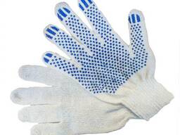 Нитриловые, химстойкие, трикотажные защитные перчатки