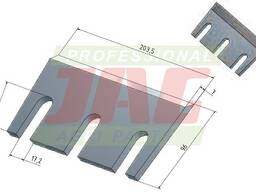 Ніж барабана JOHN DEERE, MWS Germany, Z81123, 30-0200-26-01-0
