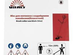 Нож к мотокосе 40 зуб. (нерж. сталь) в уп. Синий