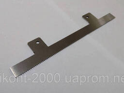 Ніж зубчастий 230х41,7х2,0 мм для пакувального обладнання