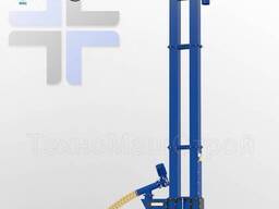 Нория зерновая с поворотным гибким шнековым заборным патрубком