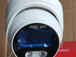 Нова IP відеокамера 4 Mp / PoE / f = 2.8mm / Onvif / Карта пам'яті / Звук