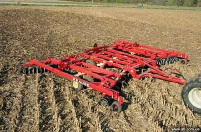 Новая дисковая борона Krause KUHN 9.5м