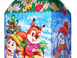 Новогодняя упаковка "В гостях у Санта"