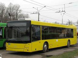 Новый пригородный автобус МАЗ-203169