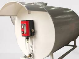 Новий горизонтальний сталевий резервуар об'ємом 10 куб. (10000 л. ) для дизеля і бензину