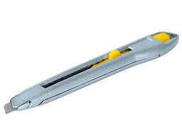 Нож строительный (металлический корпус) лезвие 9мм винтовой замок Sigma (8213081)