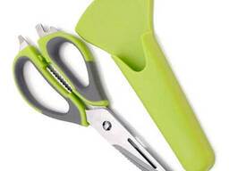 Ножиці багатофункціональні кухонні у чохлі з магнітом