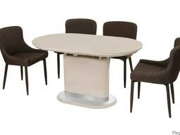 Обеденный стол Vetro Mebel TM-53 Капучино-латте Львов