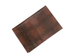 Обложка для паспорта Коричневая (snp0_3) xtclthrsnp01_3