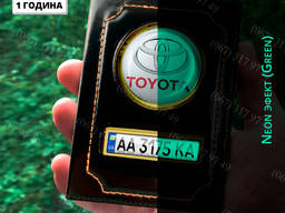 Обложки для документов с логотипом авто и номером за 1 час